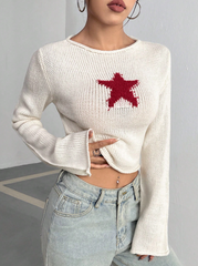 Star Pattern Sweater