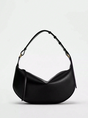 Canvas Crescent Shoulder Bag