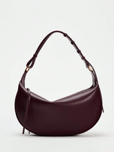 Canvas Crescent Shoulder Bag