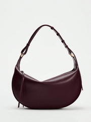 Canvas Crescent Shoulder Bag