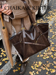 PU Fabric Shoulder Bag