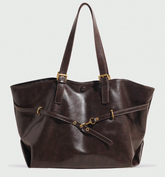 PU Fabric Shoulder Bag