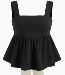 Bowknot Ruffle Tank Top