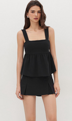 Bowknot Ruffle Tank Top