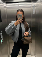 Zip-up Long Sleeve Jacket