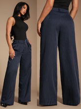 Striped Suit Pants