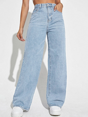 High Waist Wide Leg Jeans