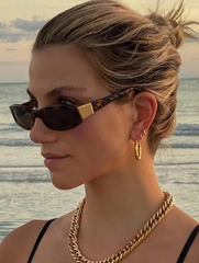 Vintage Small Frame Fashion Eyeglasses