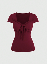 Lace Patchwork T-Shirt