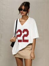 Oversized Baseball T Shirt