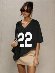 Oversized Baseball T Shirt