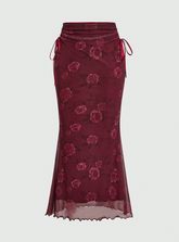 Women's Mesh Tulle Skirt