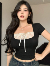 Women's Colorblock Short Sleeve T-Shirt