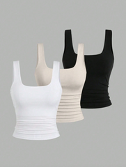3pcs Tank Top Set