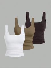 3pcs Tank Top Set