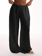 Textured Linen Pants