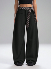 Casual Loose Scimitar Suit Pants