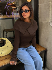 Turtleneck Tight-Fitting Long Sleeve