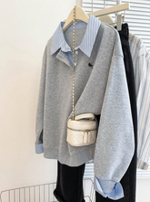 Casual College Style Women Sweatshirt