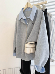 Casual College Style Women Sweatshirt