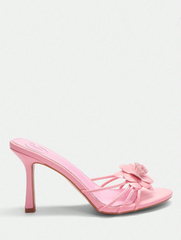 Floral High Heel Sandals