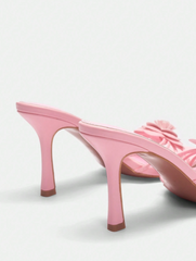 Floral High Heel Sandals