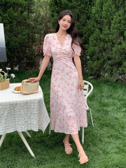 Ruffle Hem Dress Sundress