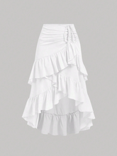 Skirt With High-Low Hem