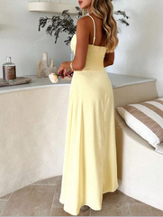 Backless Casual Dress