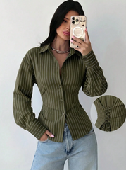 Striped Long Sleeve Shirt