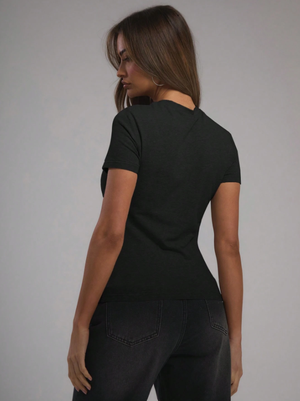 Short Sleeve Fitted T-Shir