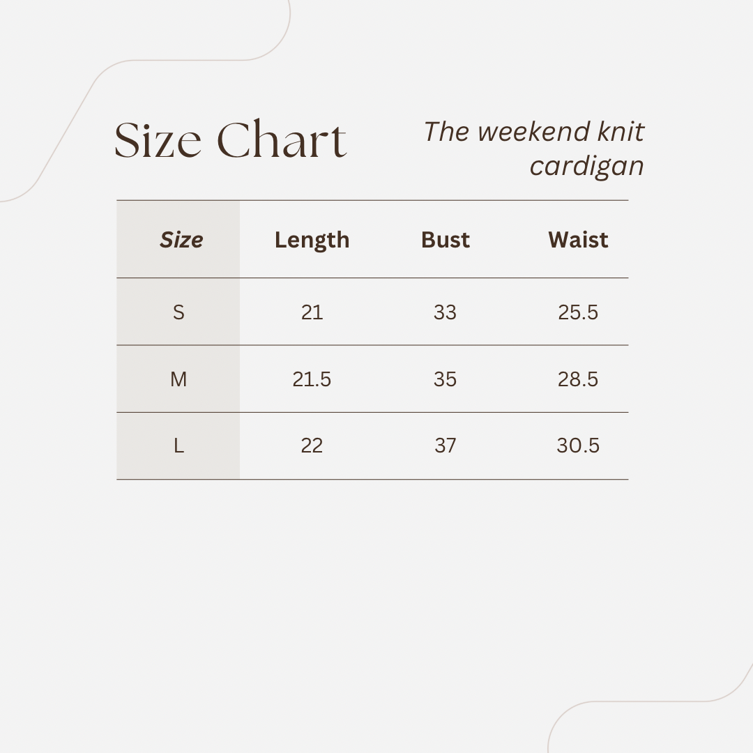 The Weekend Knit Cardigan