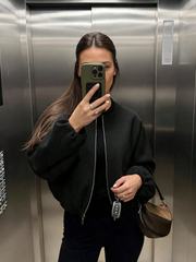 Zip-up Long Sleeve Jacket