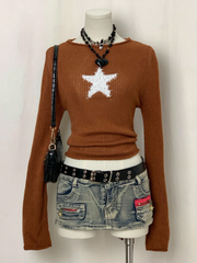 Star Pattern Sweater