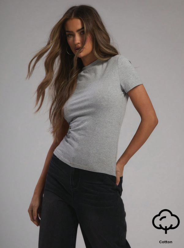 Short Sleeve Fitted T-Shir