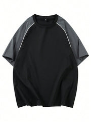 Men's Color Blocked Short Sleeve Tee