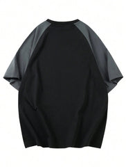 Men's Color Blocked Short Sleeve Tee