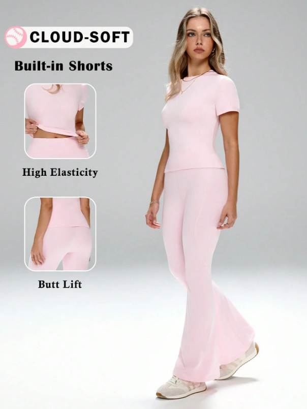 2-Piece Set: Classic Design, Suitable For Outdoor Commuting, Office, Fitness And Yoga.