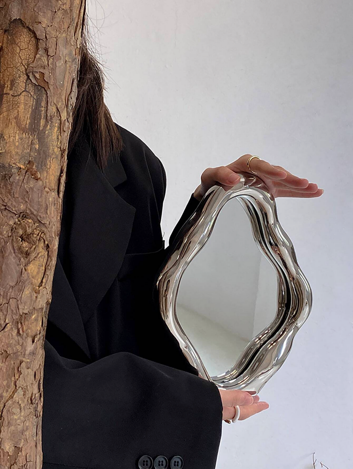 Vintage Irregular Dressing Table Mirror