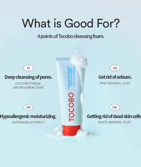 TOCOBO - Coconut Clay Cleansing Foam