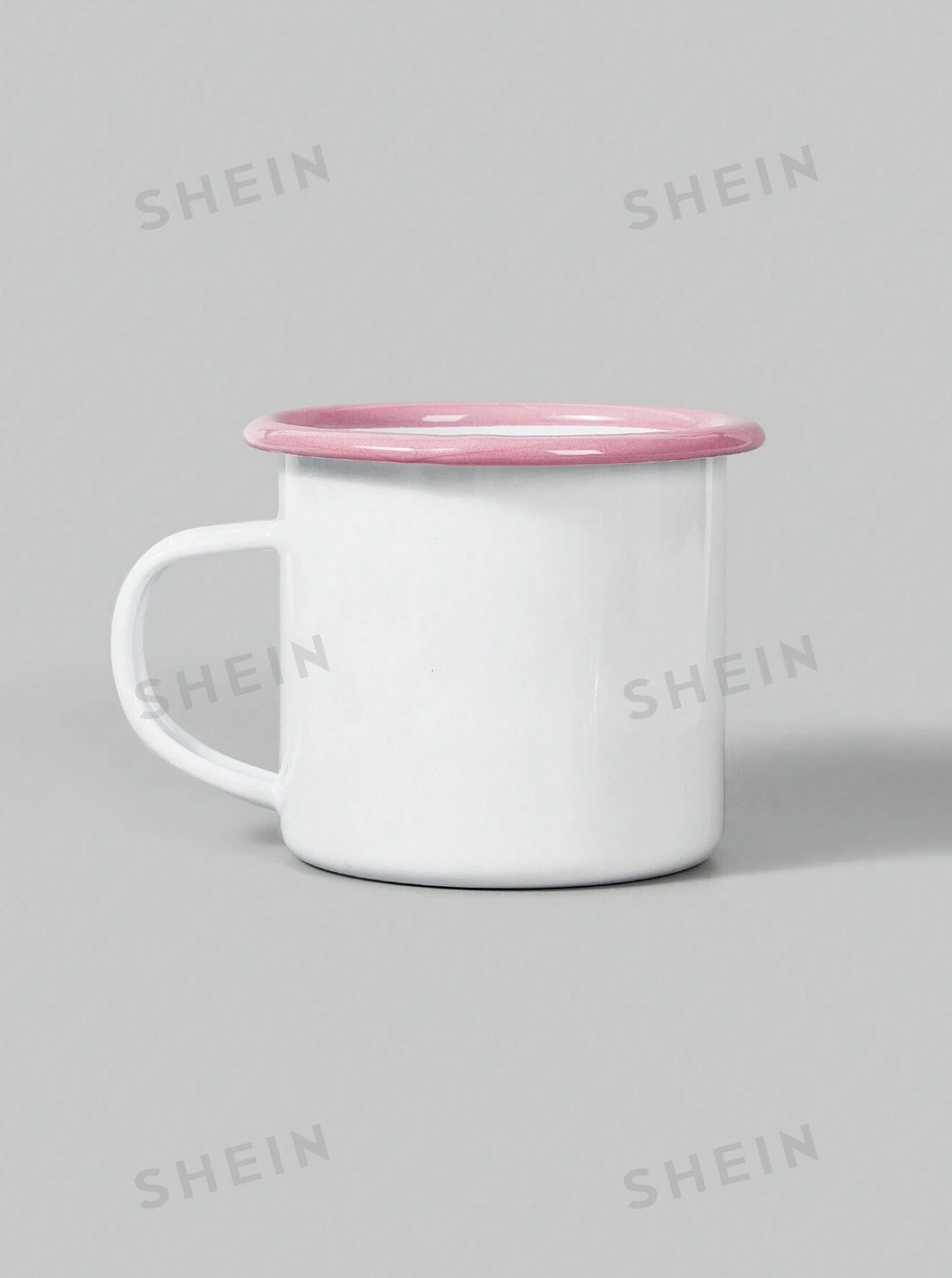 Pink Bordered Bow Cup