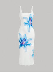Floral Print Slip Dress