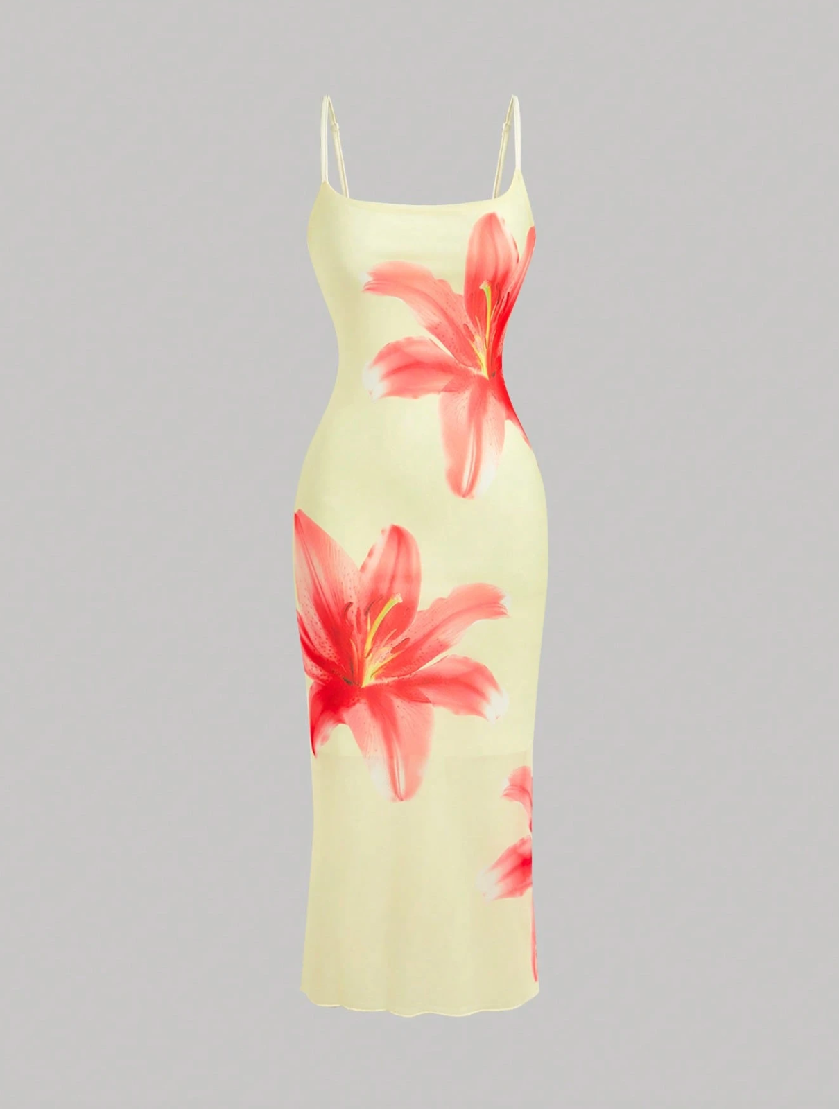 Floral Print Slip Dress