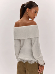 Lace off Shoulder