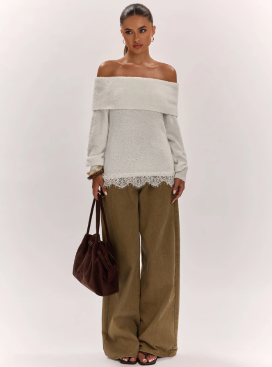 Lace off Shoulder