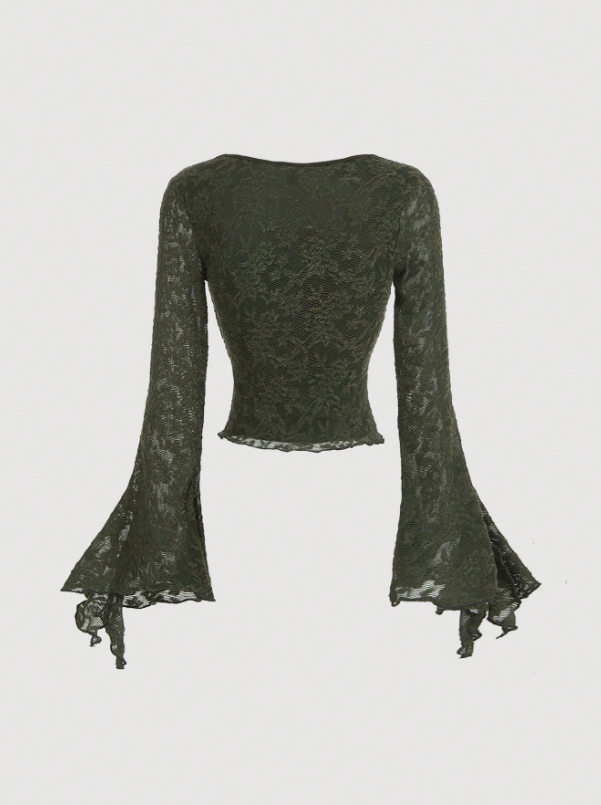 Elegant Front Tie Blouse