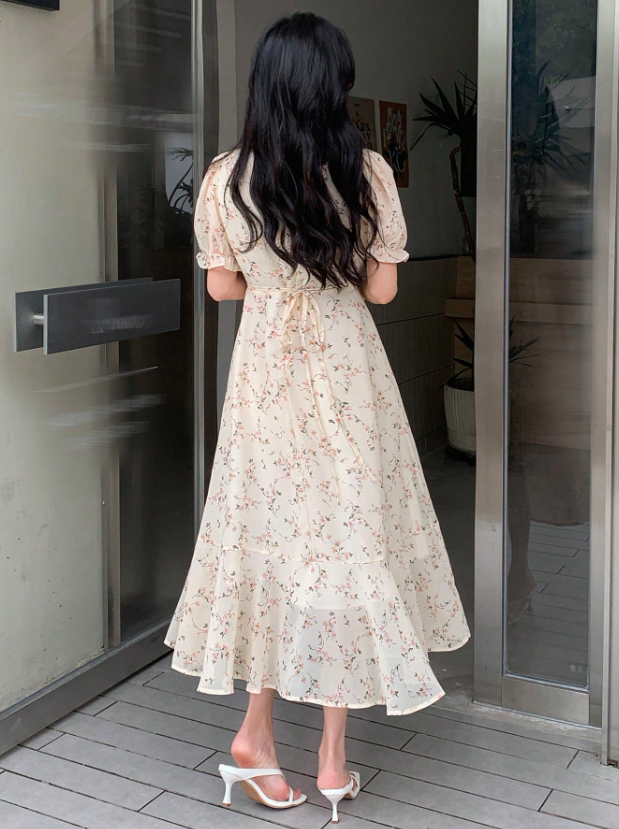 Ruffle Hem Dress Sundress