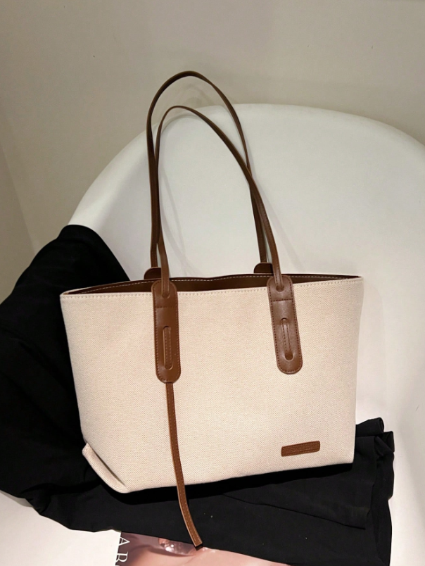 Large Capacity Foldable Shoulder Strap Tote Bag