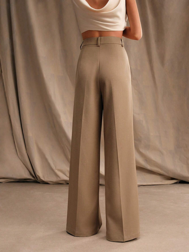 Elegant High-Waisted Pants