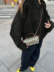 Regular Faux Suede Long Sleeve Casual Jacket